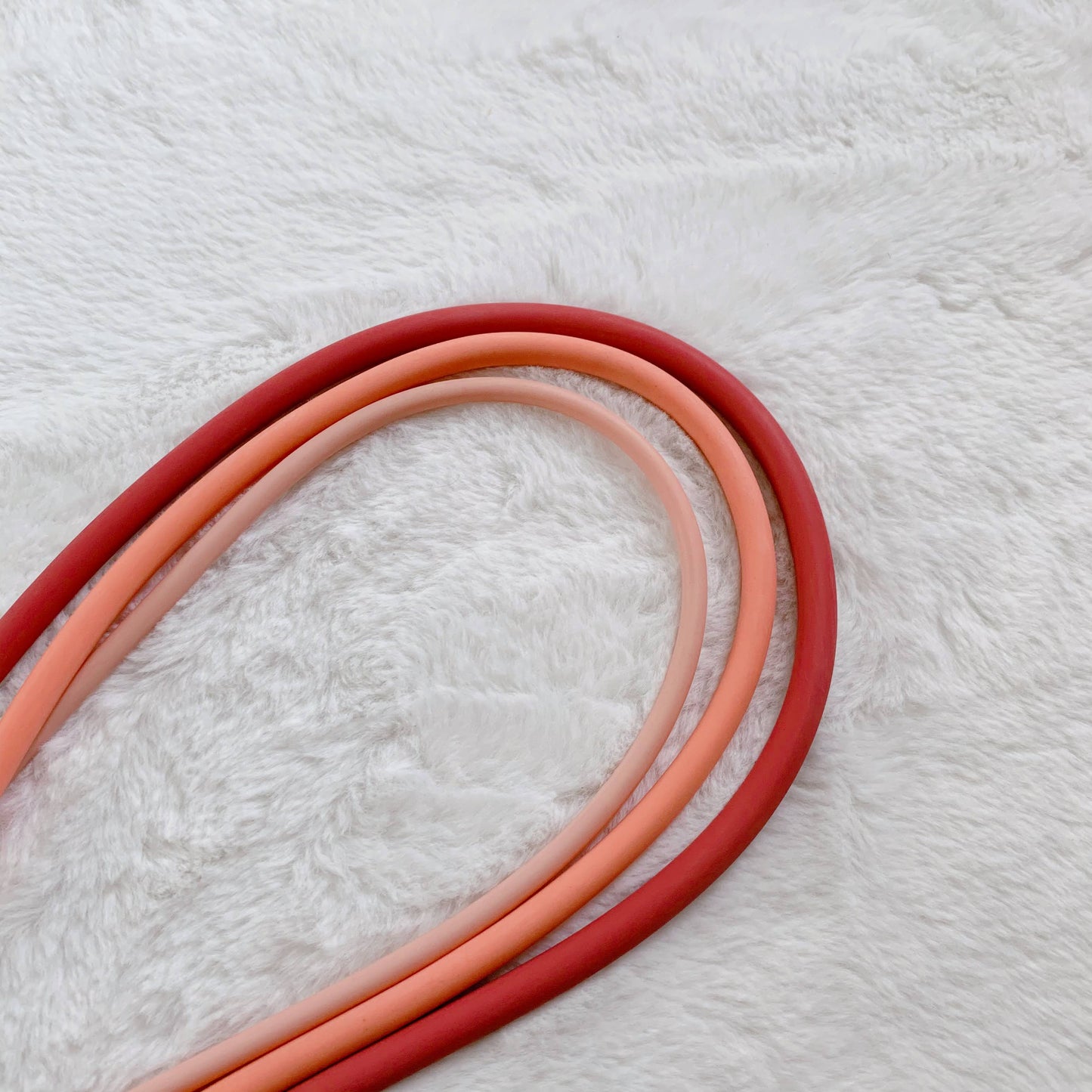 Mighty Buns Resistance Tube Band Set | Adjustable Weighted Exercise Bands with Handles, Door Anchor, Ankle Strap for Home Gym and Physical Therapy ( 6 pcs )