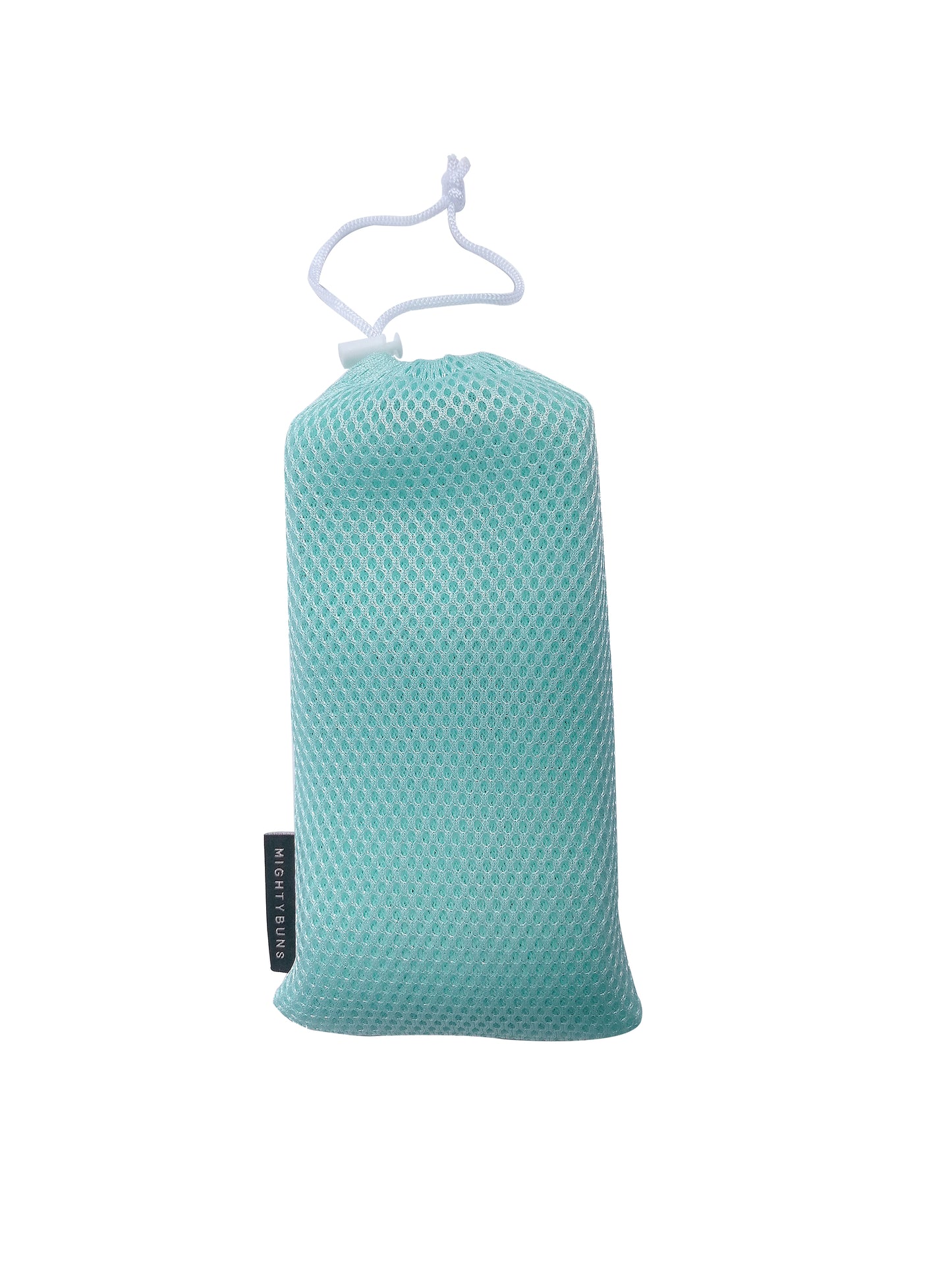 free mint blue mesh bag with purchase of resistance band